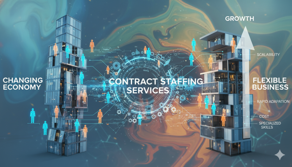 How Contract Staffing Services Helps Businesses Stay Flexible in a Changing Economy