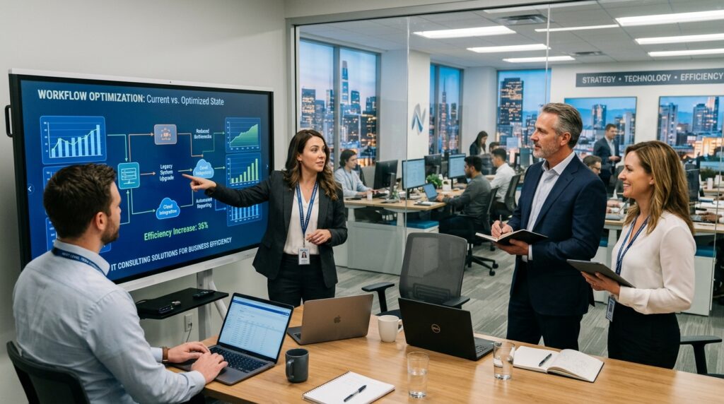 How IT Consulting Services Help Businesses Improve Efficiency